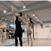 コフジバレエ教室のレッスン風景
